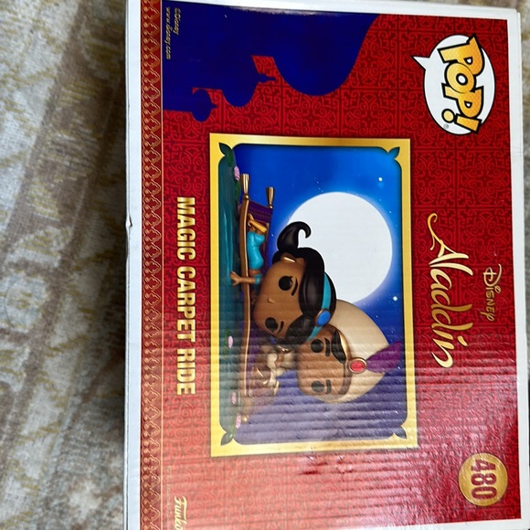Aladdin Jazmine Pop Magic Carpet Ride Funko 480 - Picture 3 of 7